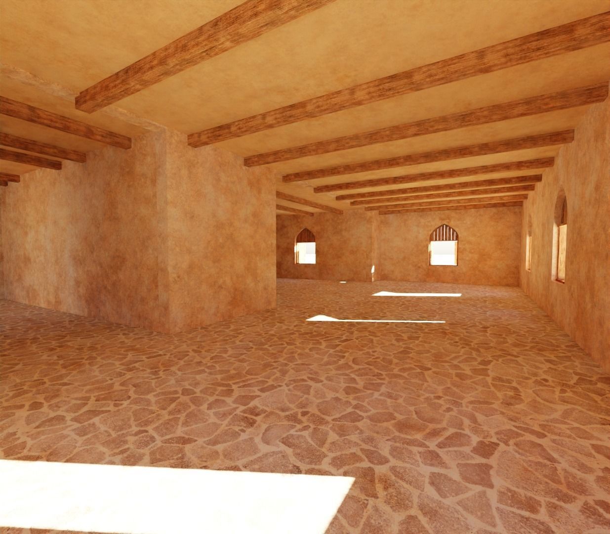 Ancient Desert House 8 3D model_5