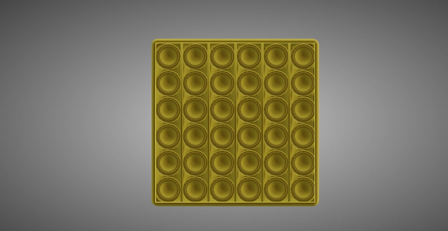 Rubber Fidget Toy 3D model_5