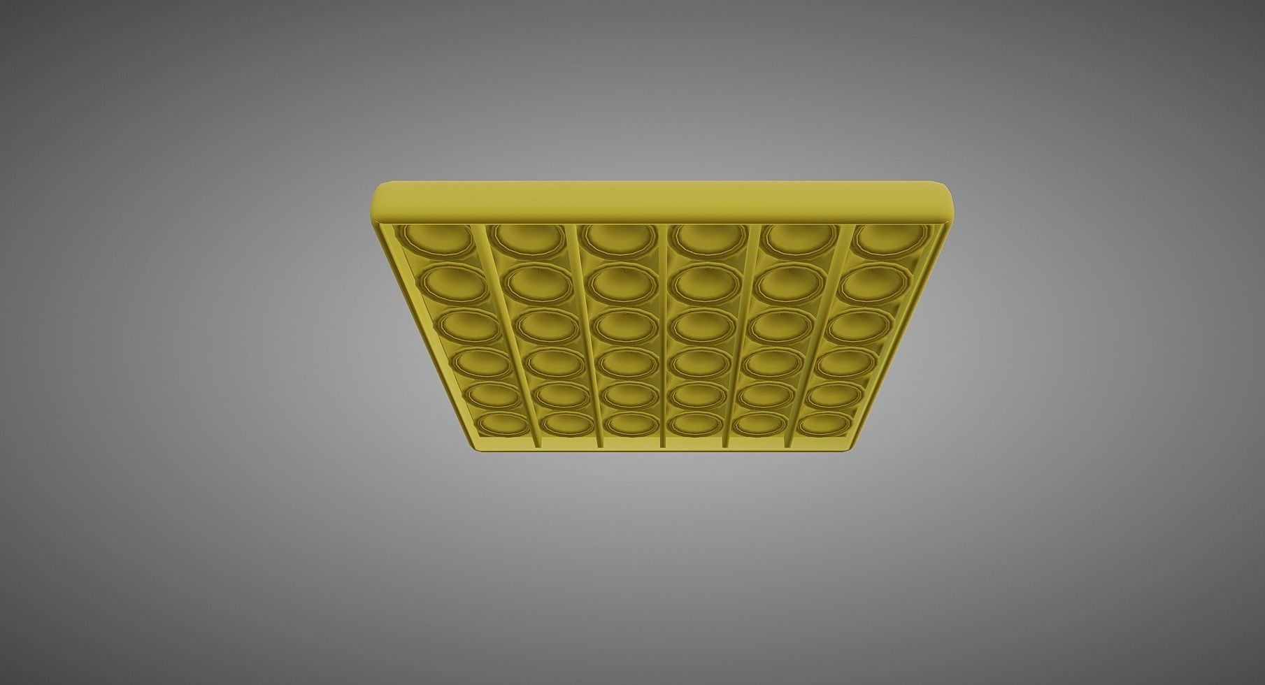 Rubber Fidget Toy 3D model_4