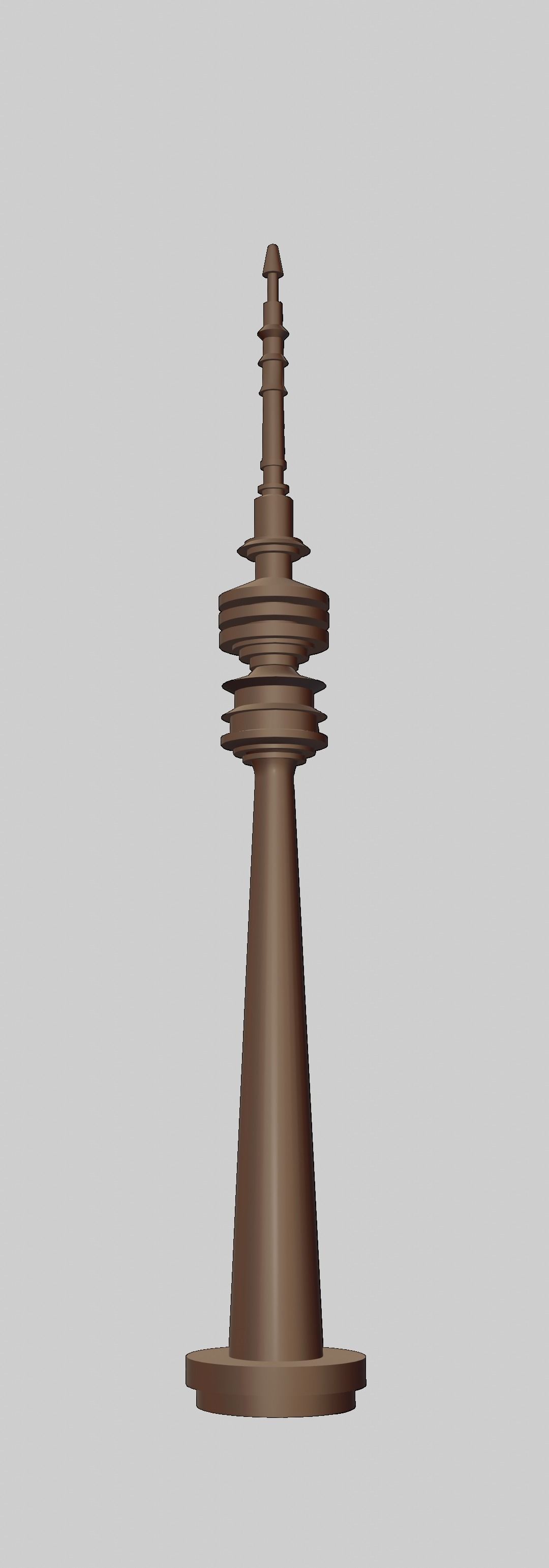 Televisiontower Radiotower Architecture Tower Building Low-poly 3D model_32