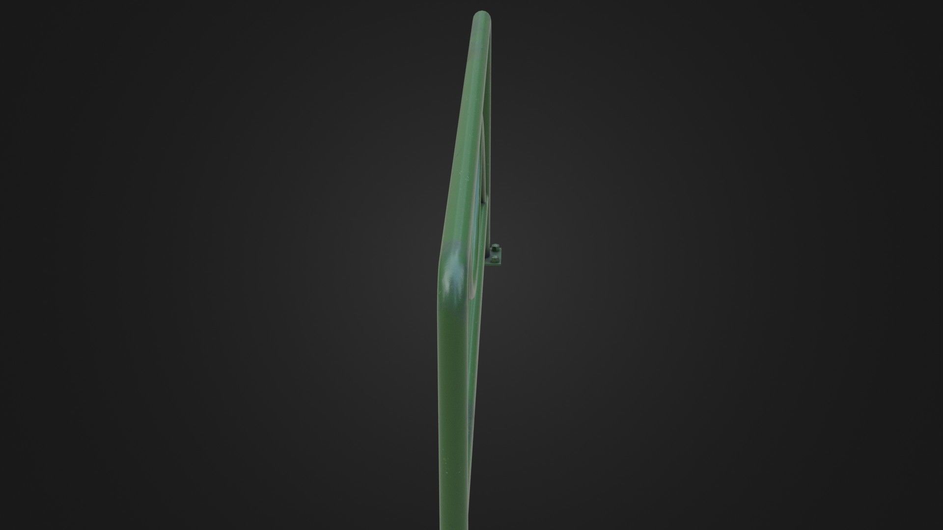 Guard rail guard pipe Low-poly 3D model_31