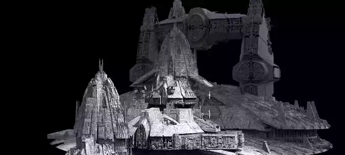 Jupiter Space station Kit bash 