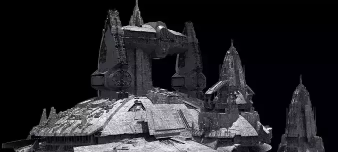 Jupiter Space station Kitbash 2