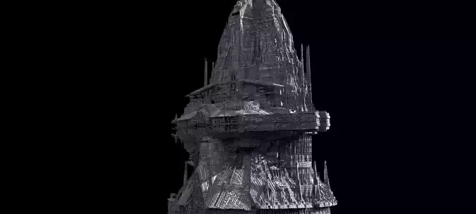 Jupiter Moon Space station ring division Kit bash 2 