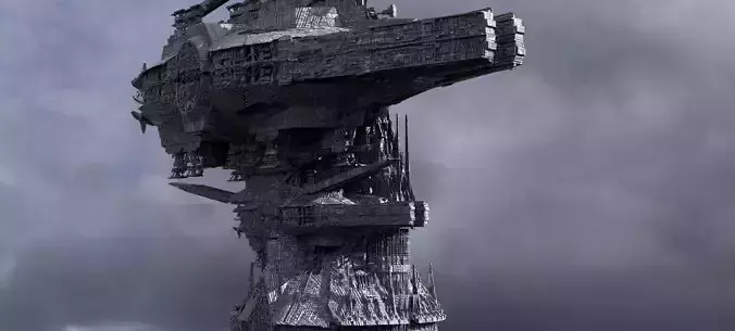  Moon Space station ring division Kit bash 3