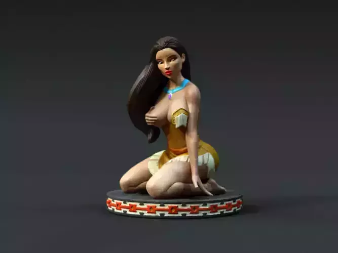 Princess Matoika 3D print model
