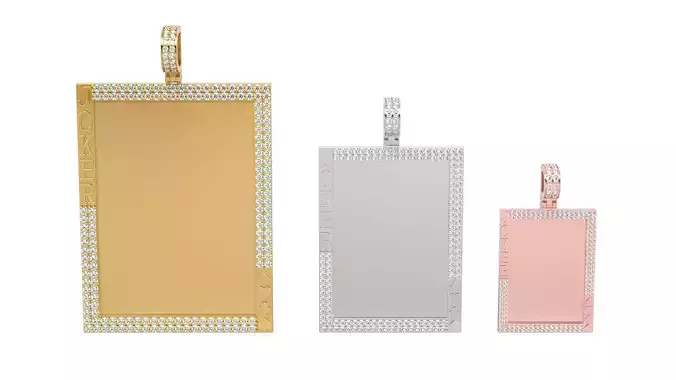 Picture pendant 1-2 inch N 71