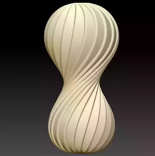 PILLAR SPIRAL CANDLE MOLD VERSION 1 3D print model