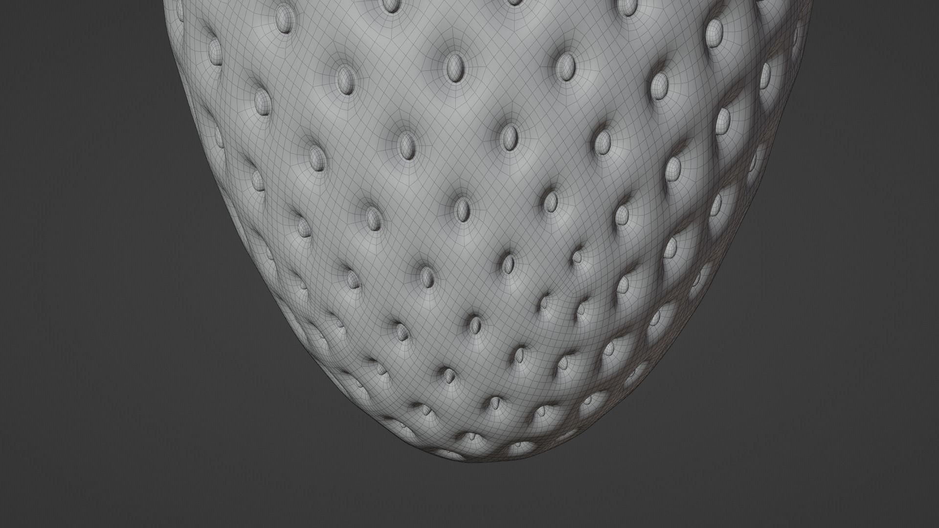 Strawberry Free 3D model_11