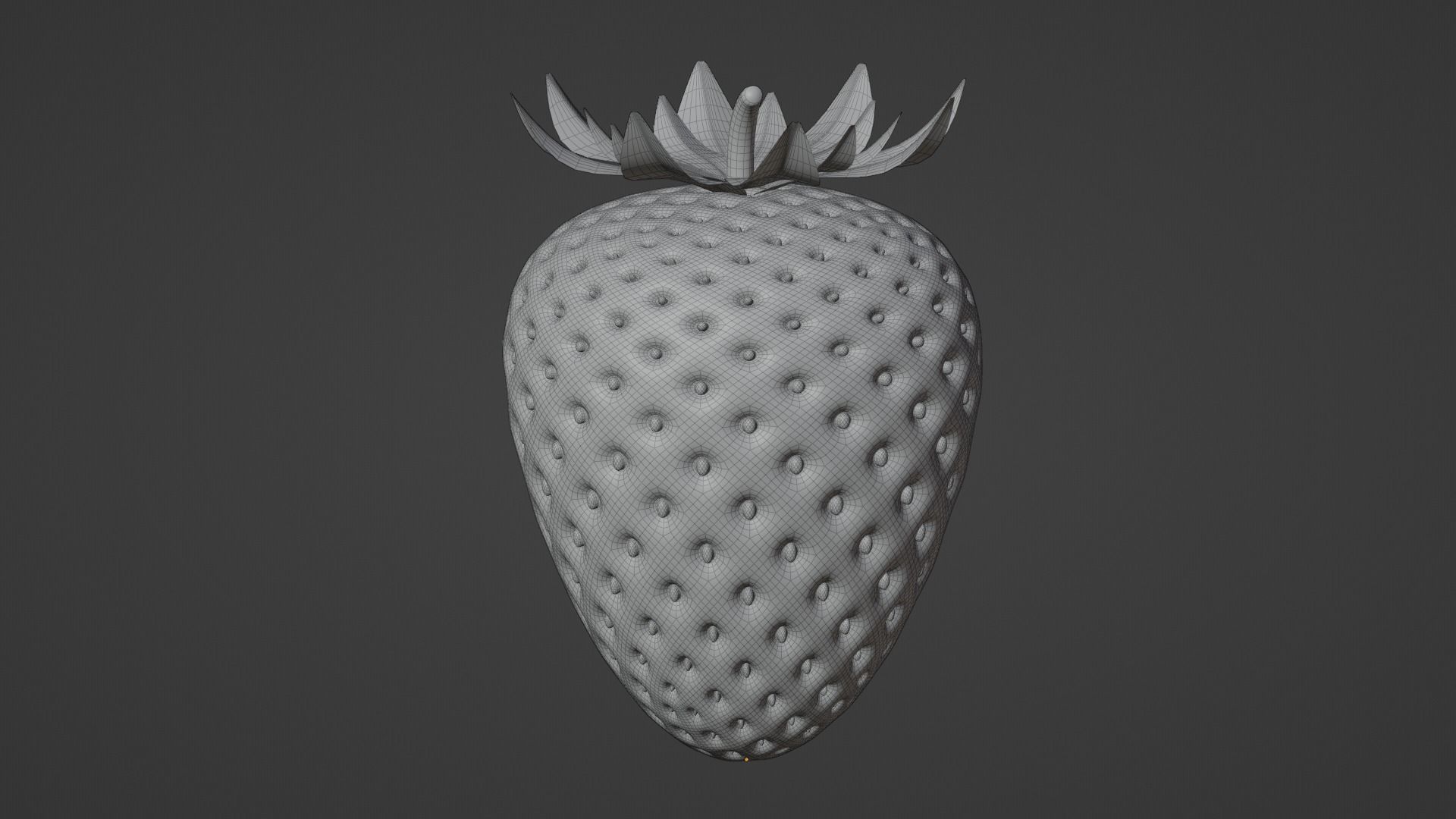 Strawberry Free 3D model_7