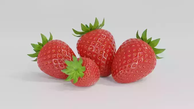 Strawberry Free 3D model