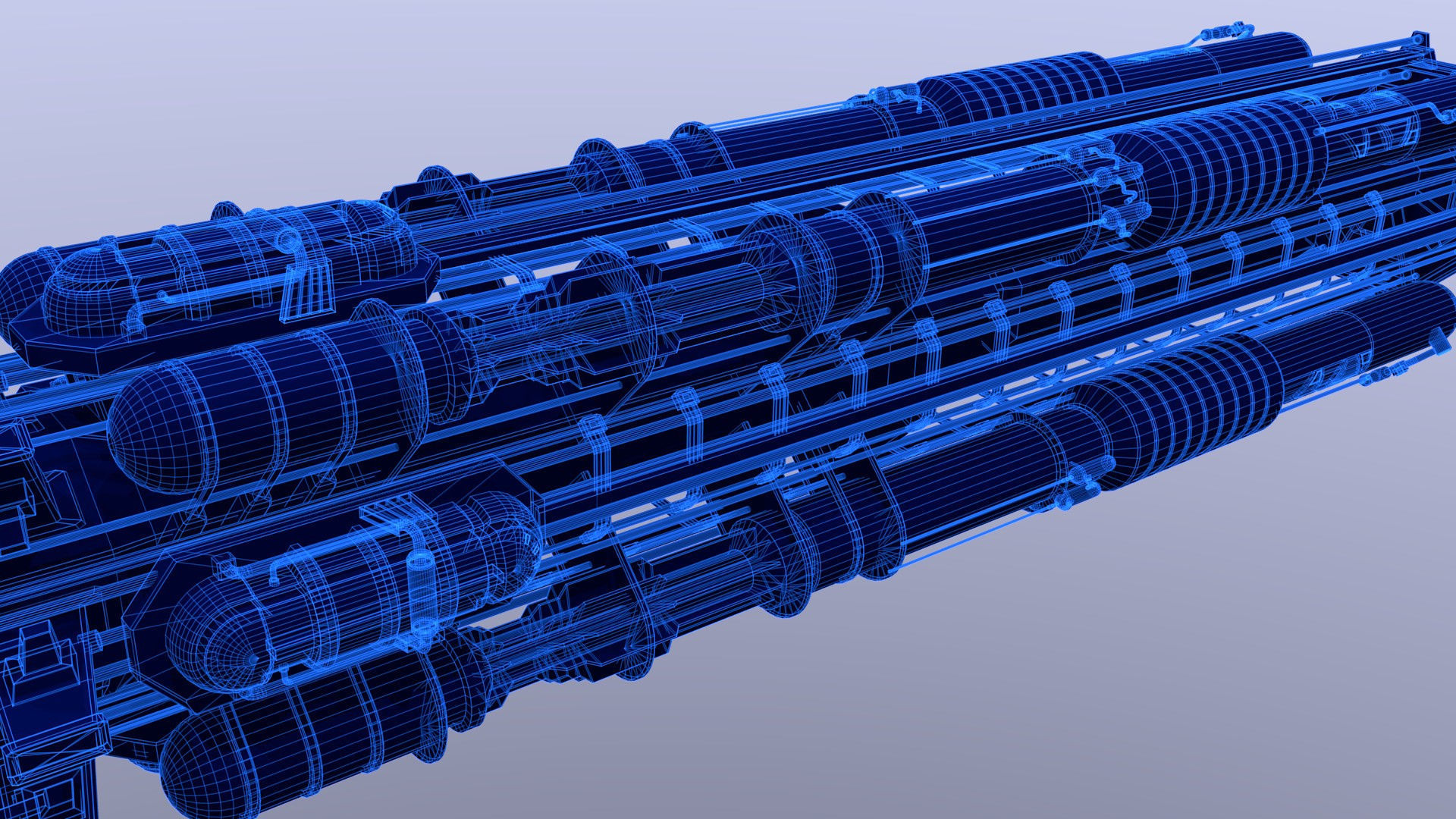 Futuristic Sci-Fi Zeneth Station 3D model_1