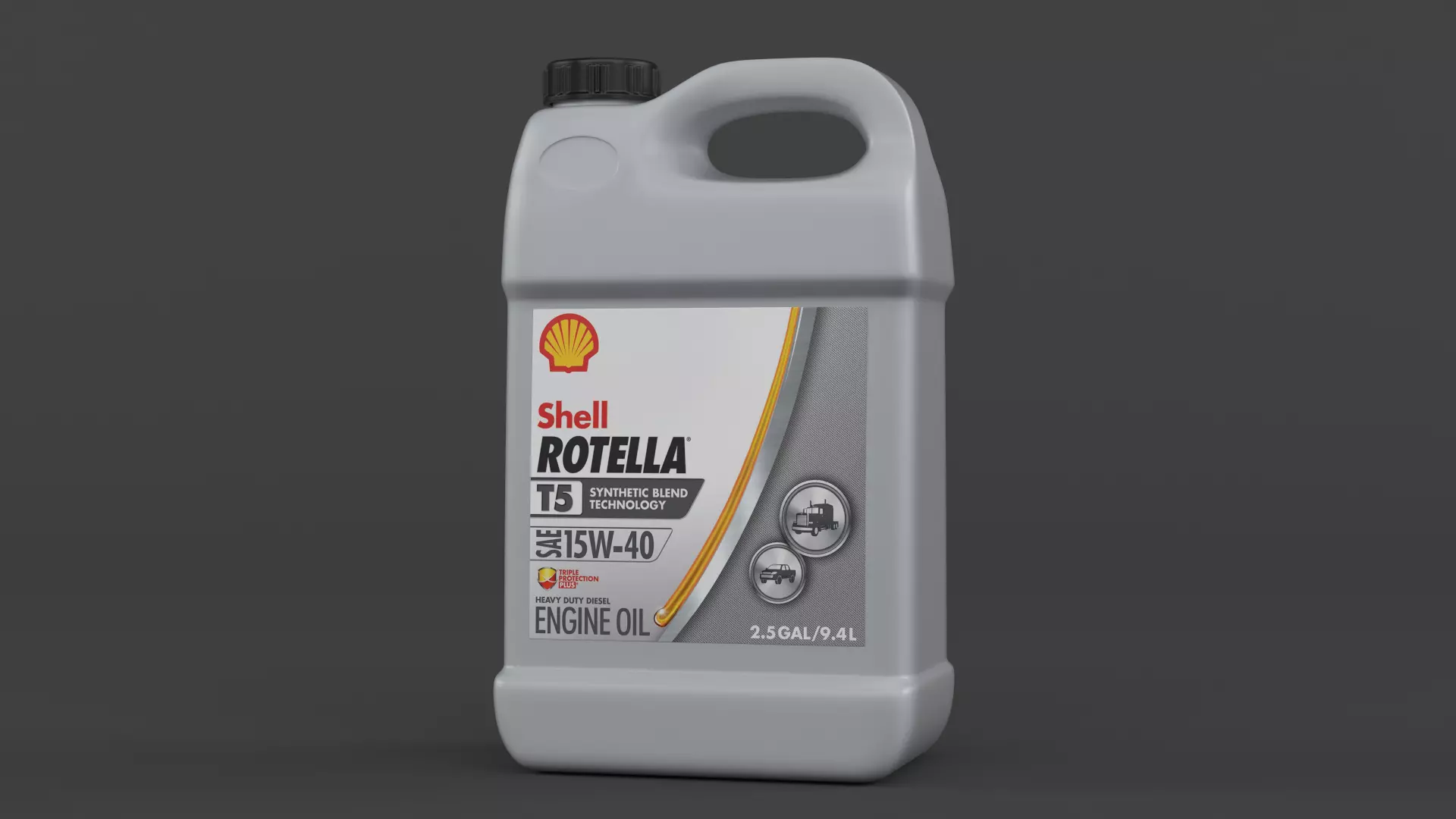 Motor Oil 3D model_0