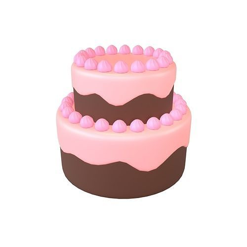 Cake v2 018 3D model