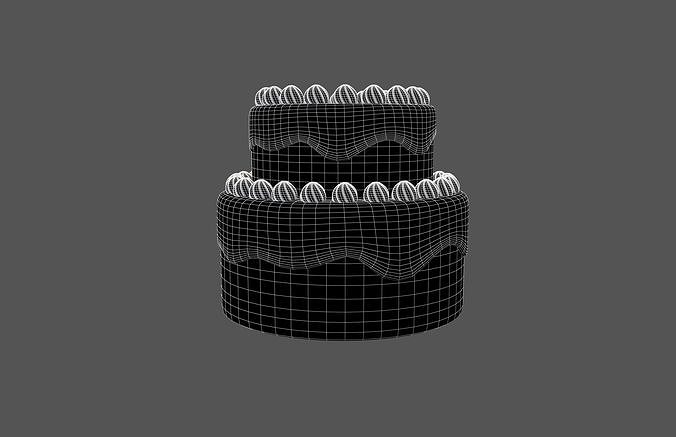 Cake v2 018 3D model 6