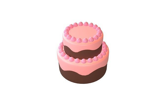Cake v2 018 3D model 3