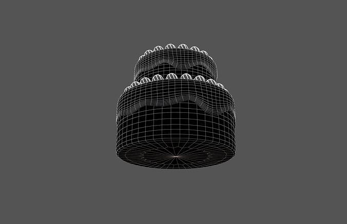 Cake v2 018 3D model 7