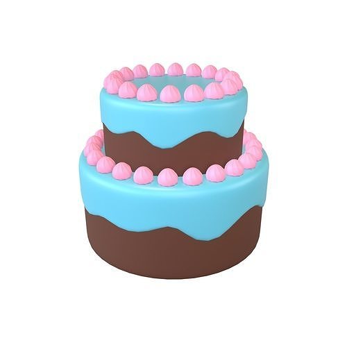 Cake v2 019 3D model