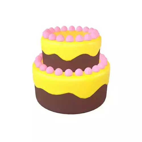 Cake v2 021 3D model