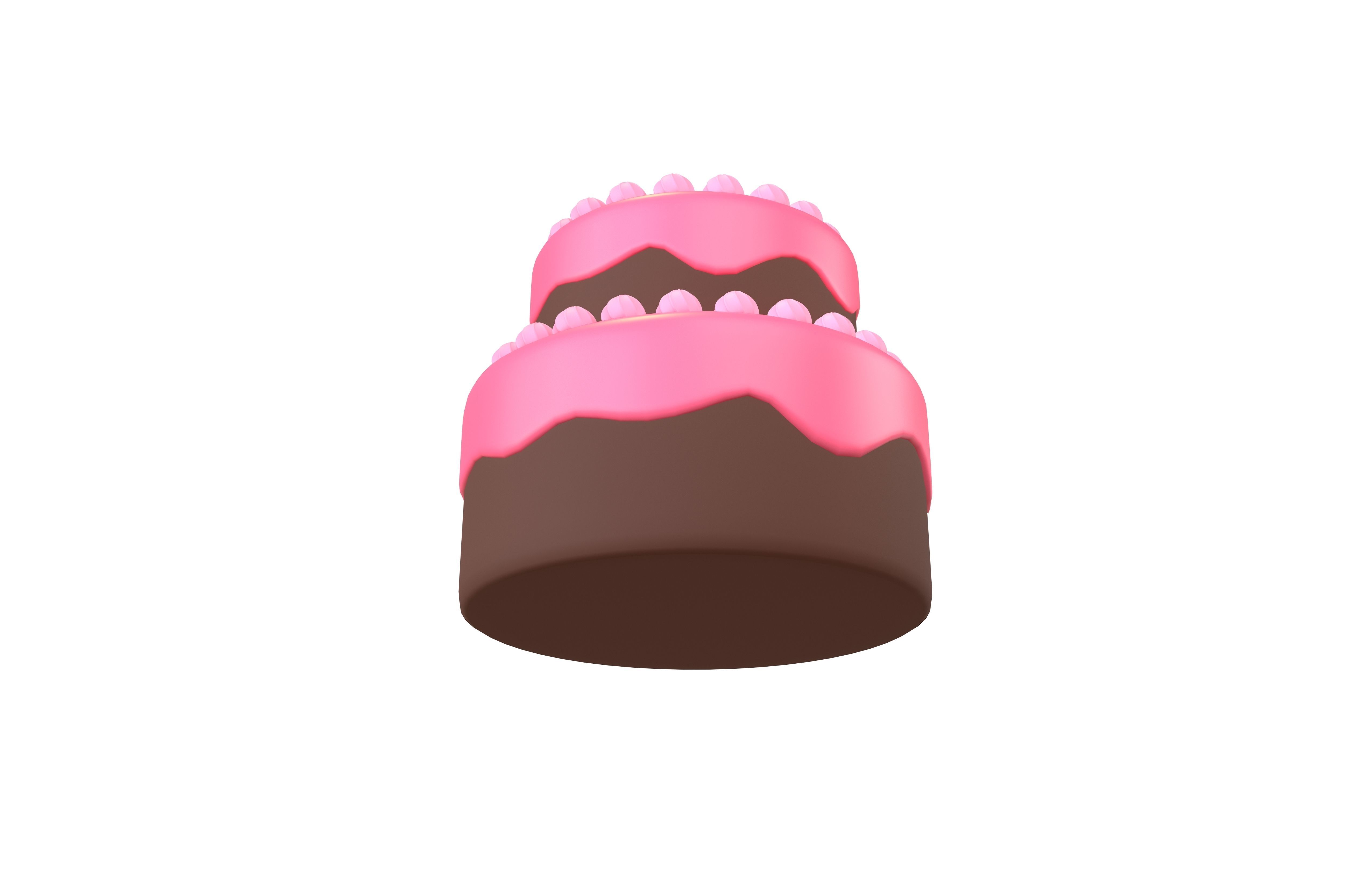 Cake v2 023 3D model_3