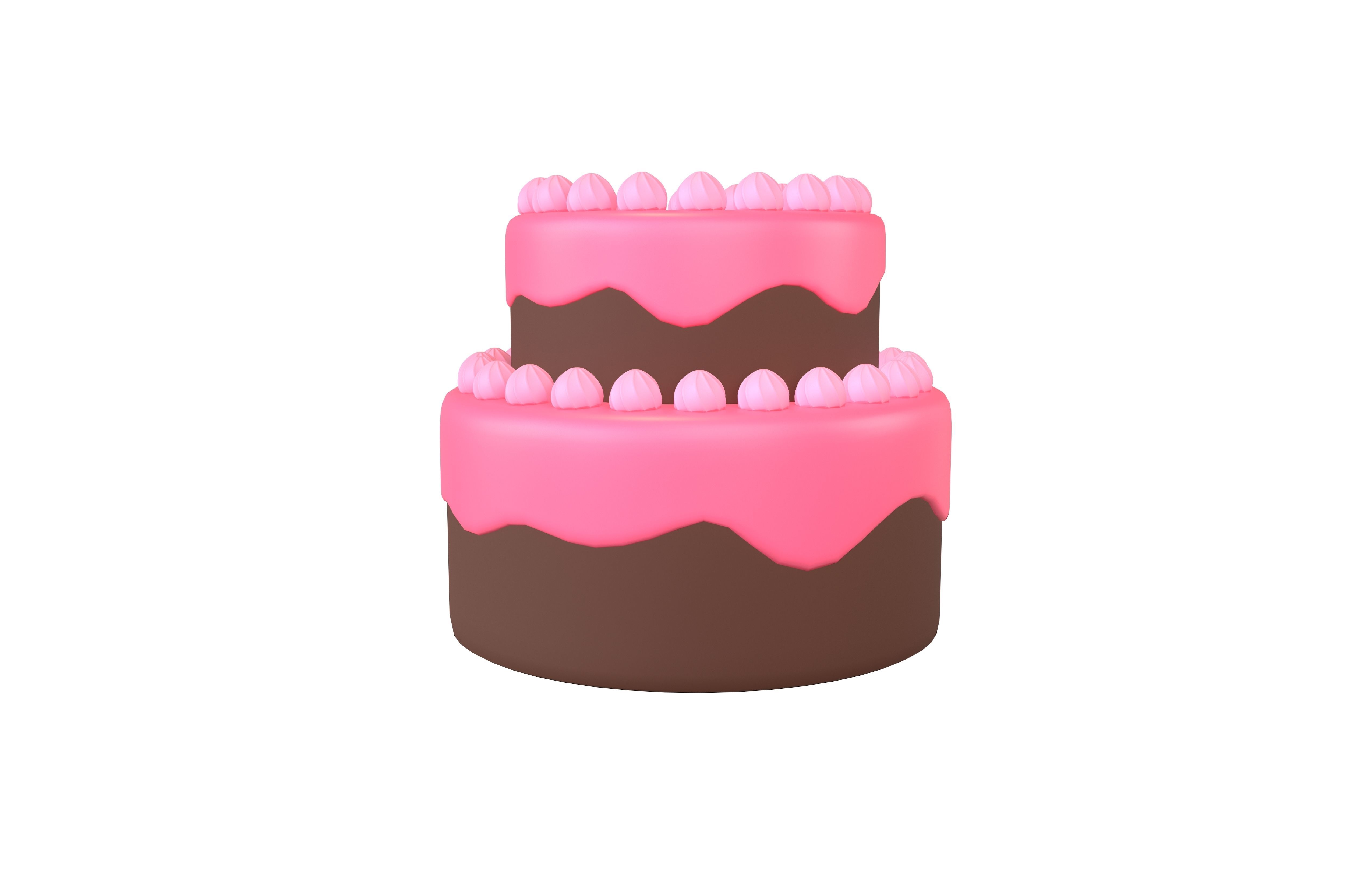 Cake v2 023 3D model_1