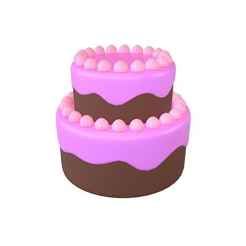 Cake v2 024 3D model