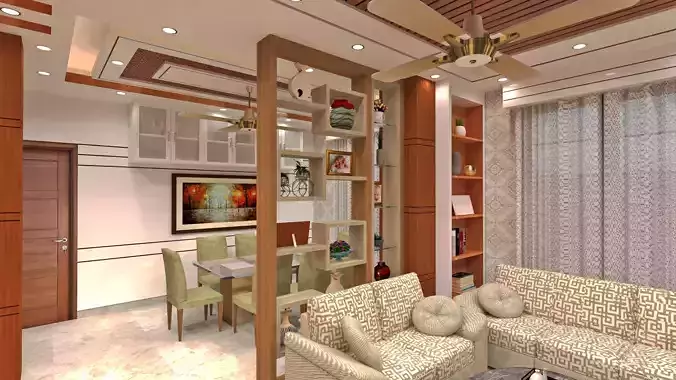 Living And Dining Room Design High Quality Interior