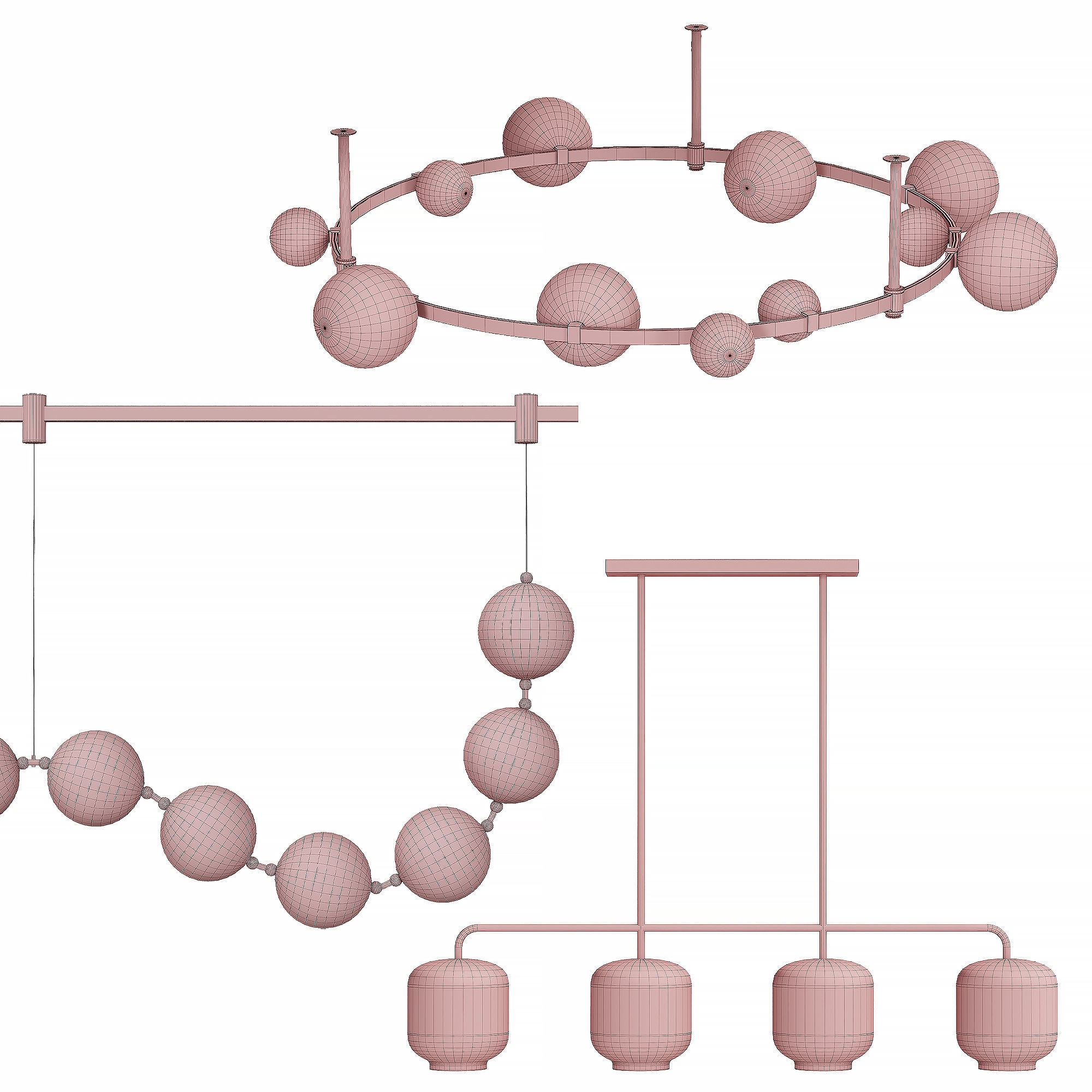 light set 3 models 3D model_1