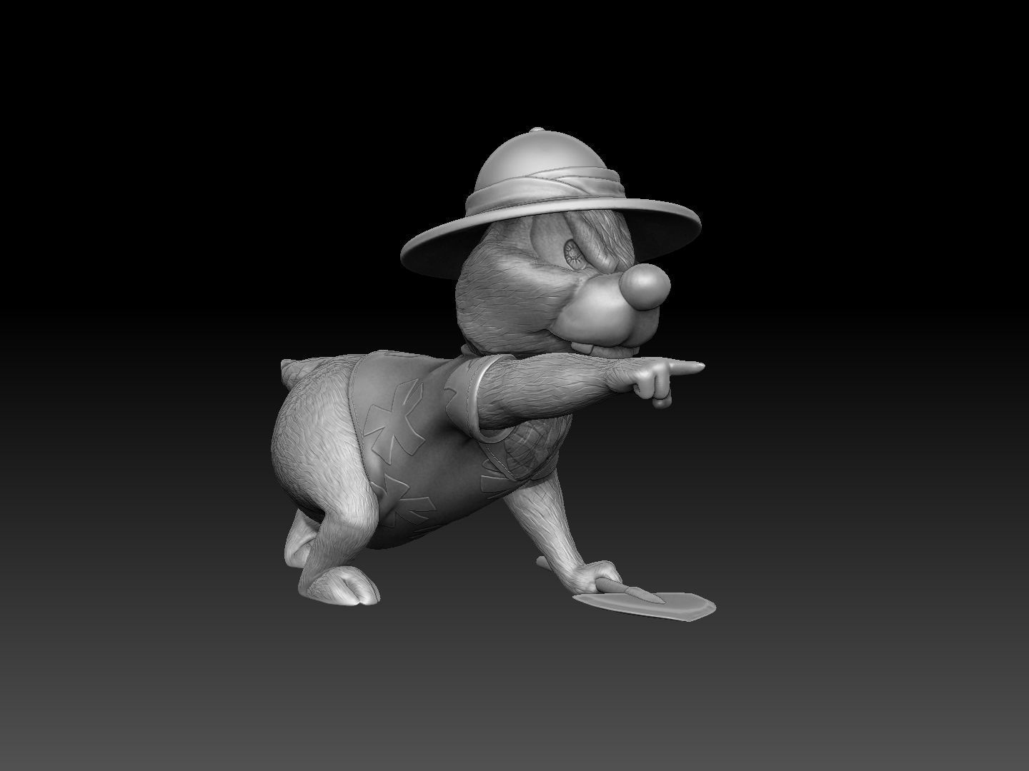Chip n Dale Rescue Rangers for 3d print 3D print model_12