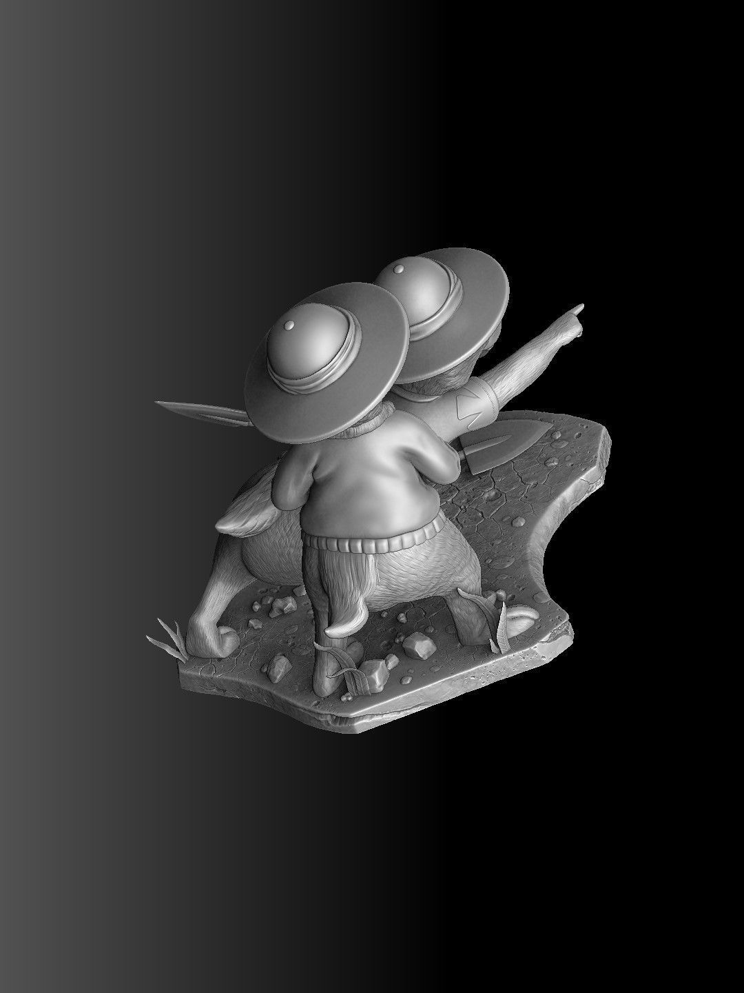 Chip n Dale Rescue Rangers for 3d print 3D print model_20