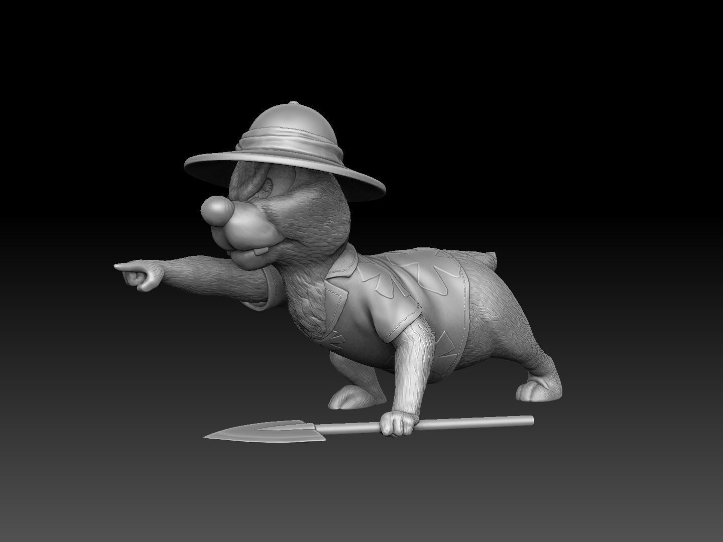 Chip n Dale Rescue Rangers for 3d print 3D print model_10