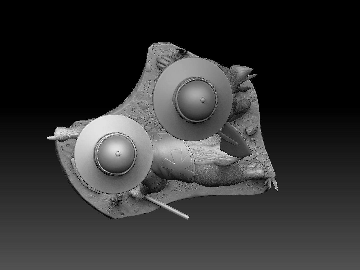 Chip n Dale Rescue Rangers for 3d print 3D print model_2