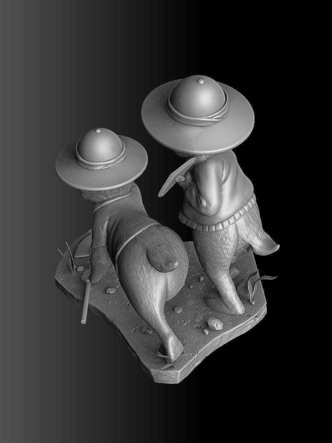 Chip n Dale Rescue Rangers for 3d print 3D print model_13