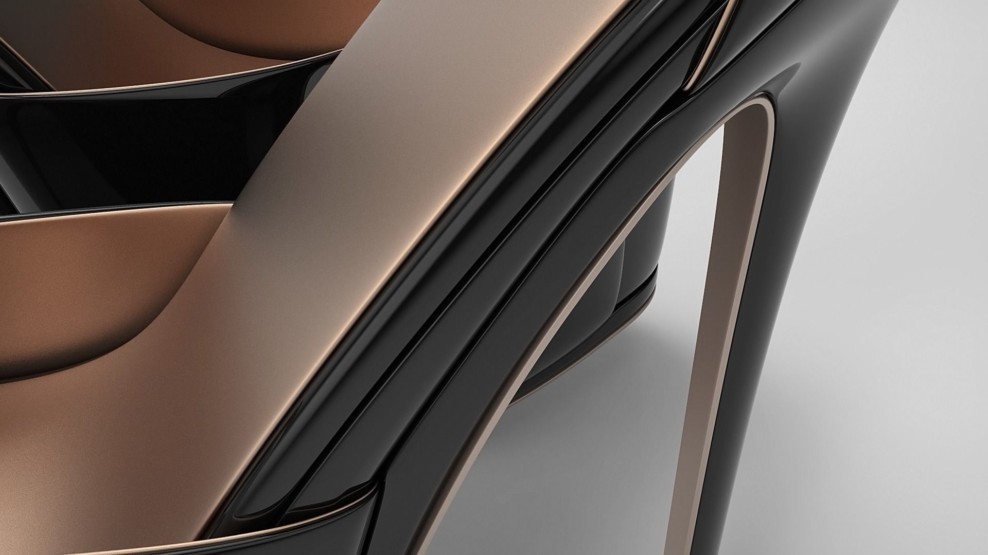 Beautiful Peep Toe Platform High Heels Shoes with Ankle Strap 3D model_26