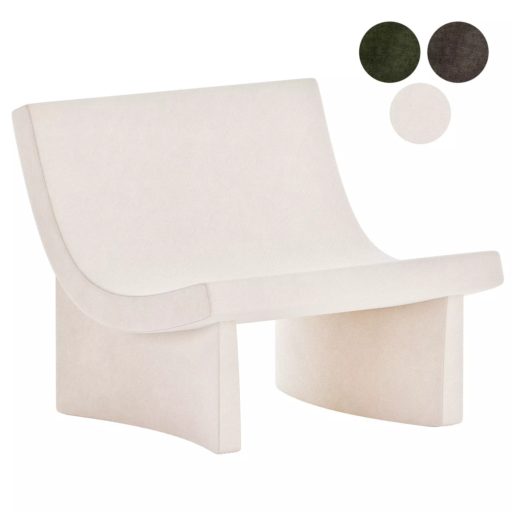 Talk armchair by Mogg 3D model