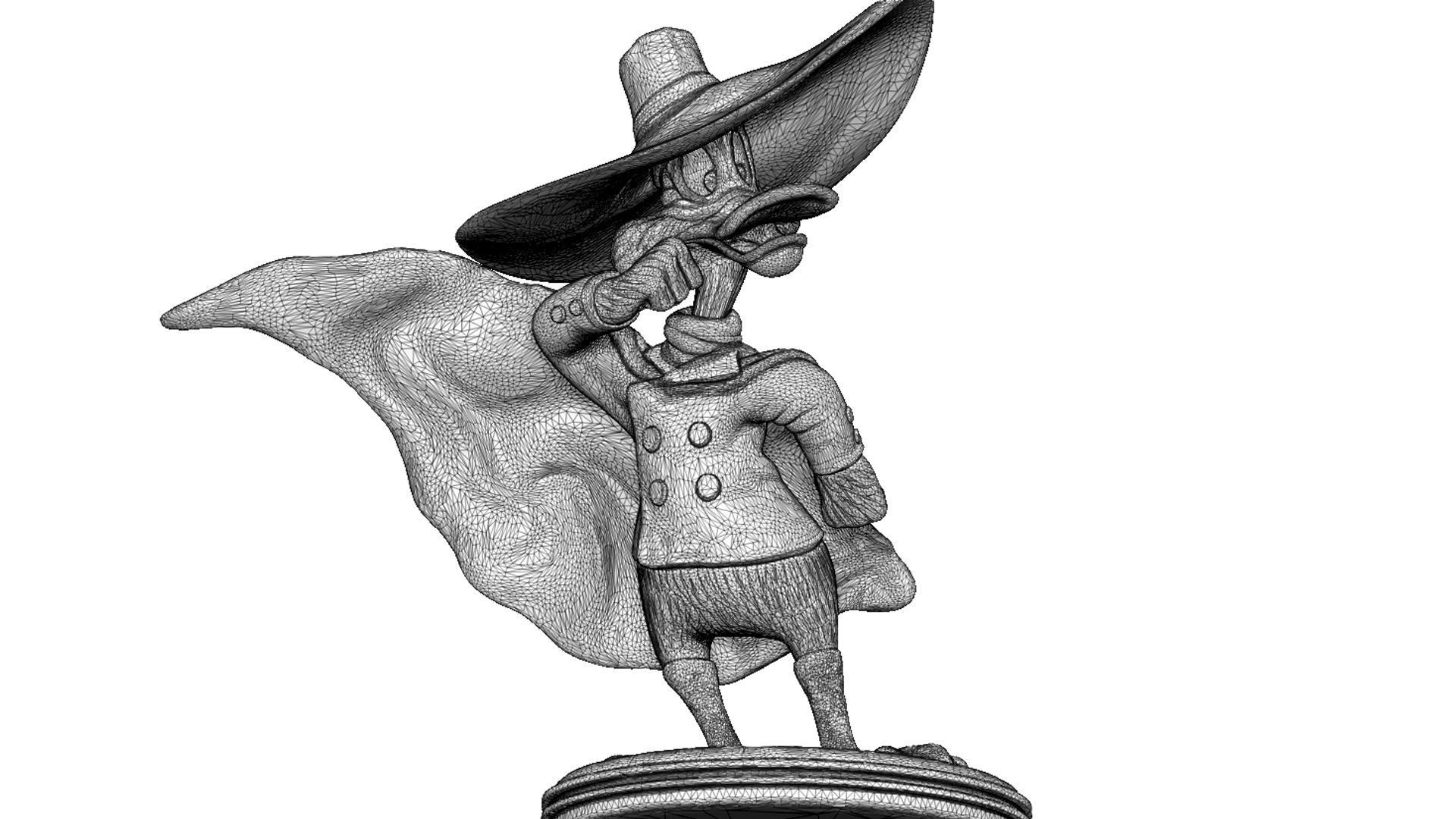DARKWING DUCK FOR 3D PRINT STL 3D print model_18
