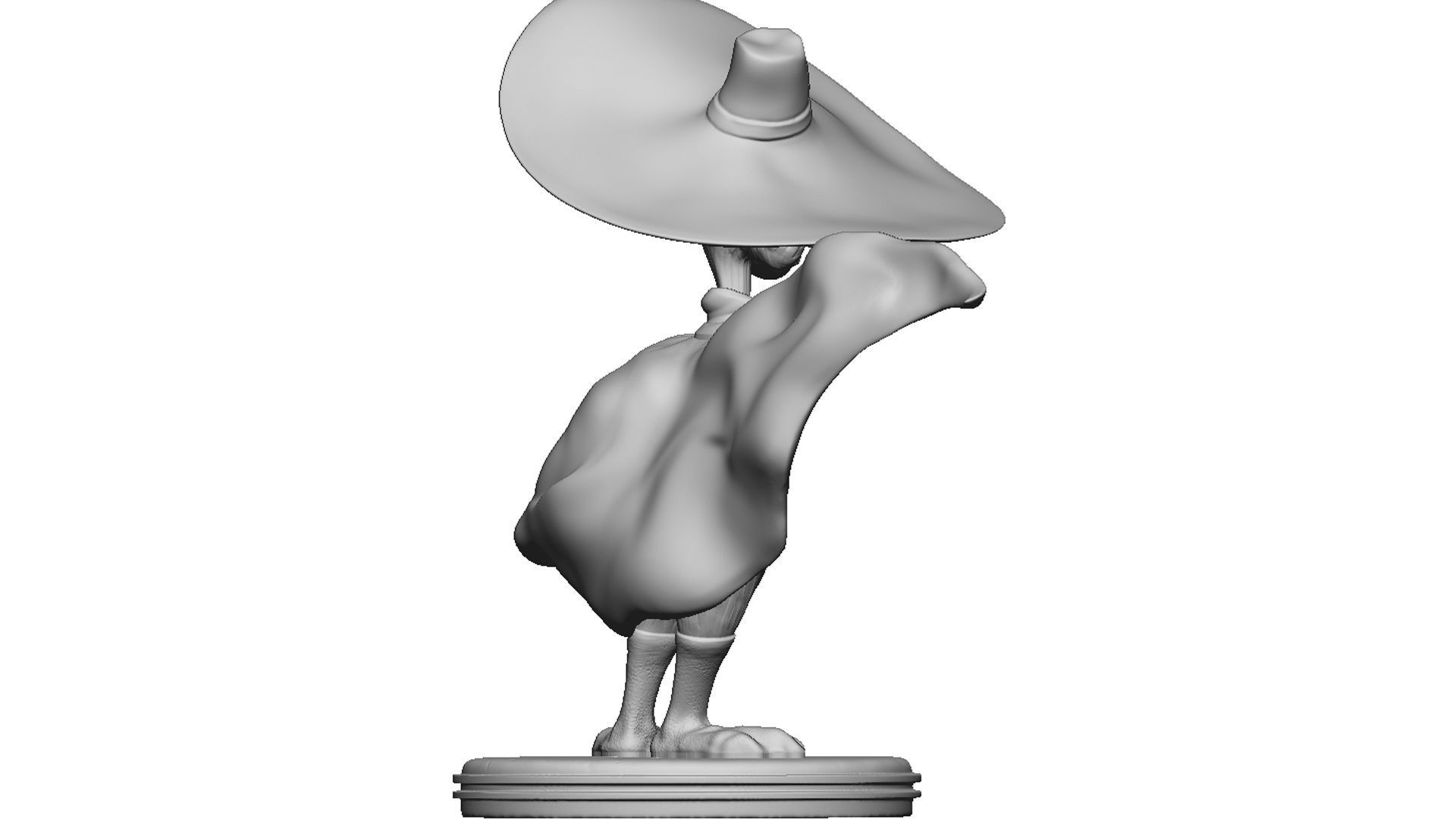 DARKWING DUCK FOR 3D PRINT STL 3D print model_9