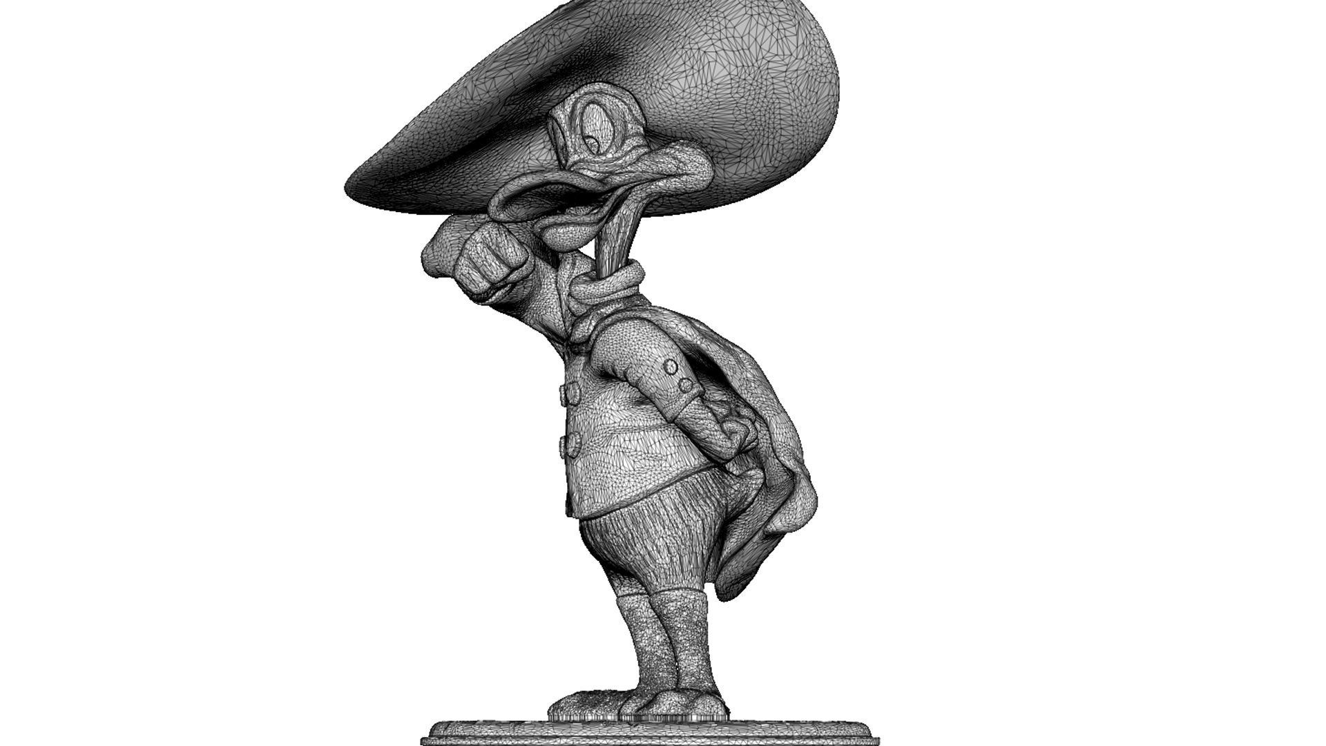 DARKWING DUCK FOR 3D PRINT STL 3D print model_21