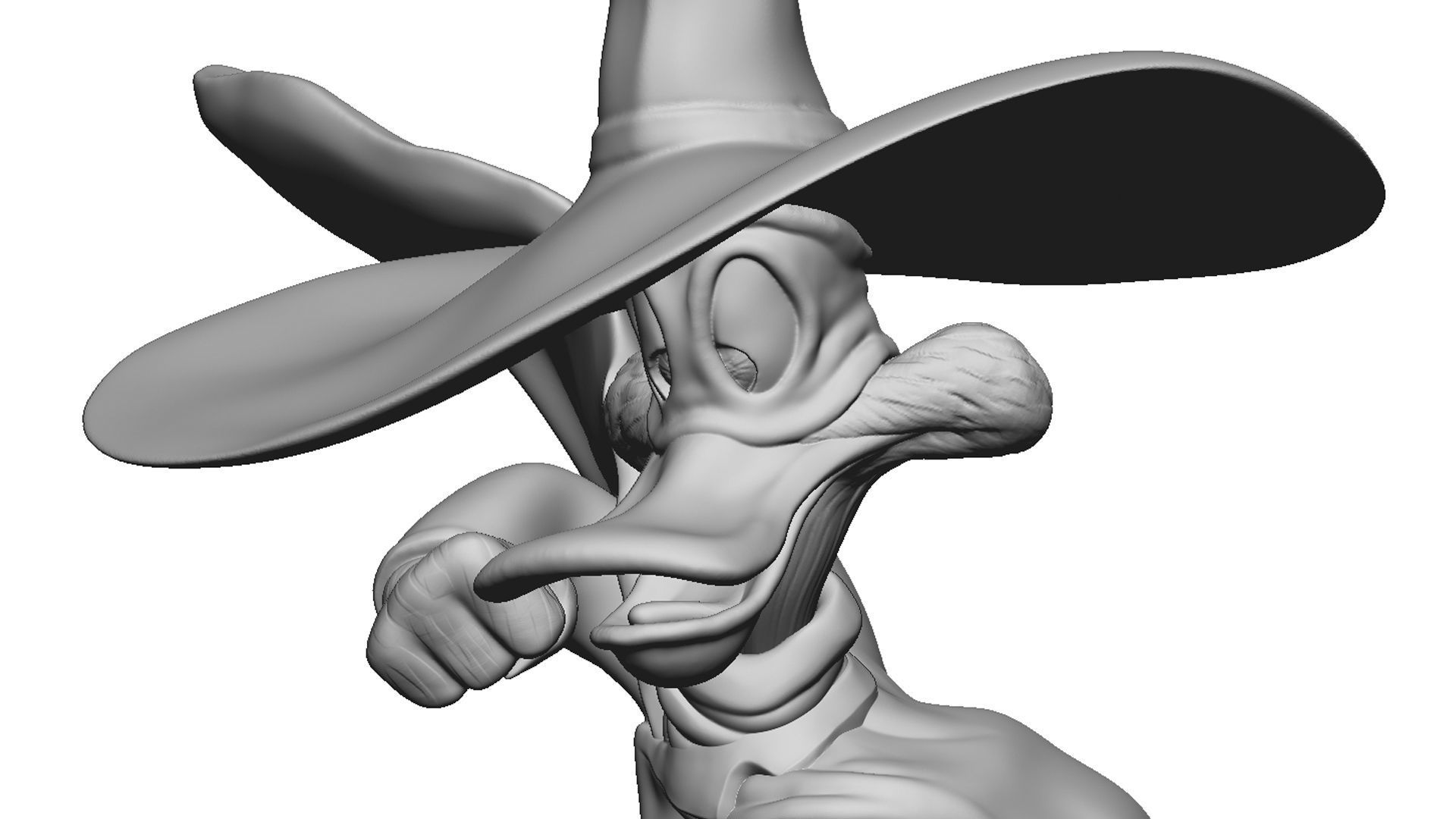 DARKWING DUCK FOR 3D PRINT STL 3D print model_7