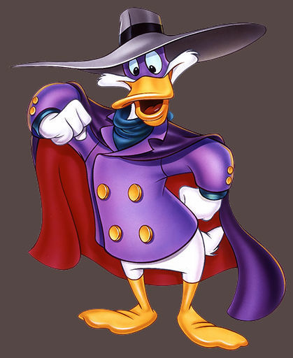 DARKWING DUCK FOR 3D PRINT STL 3D print model_1