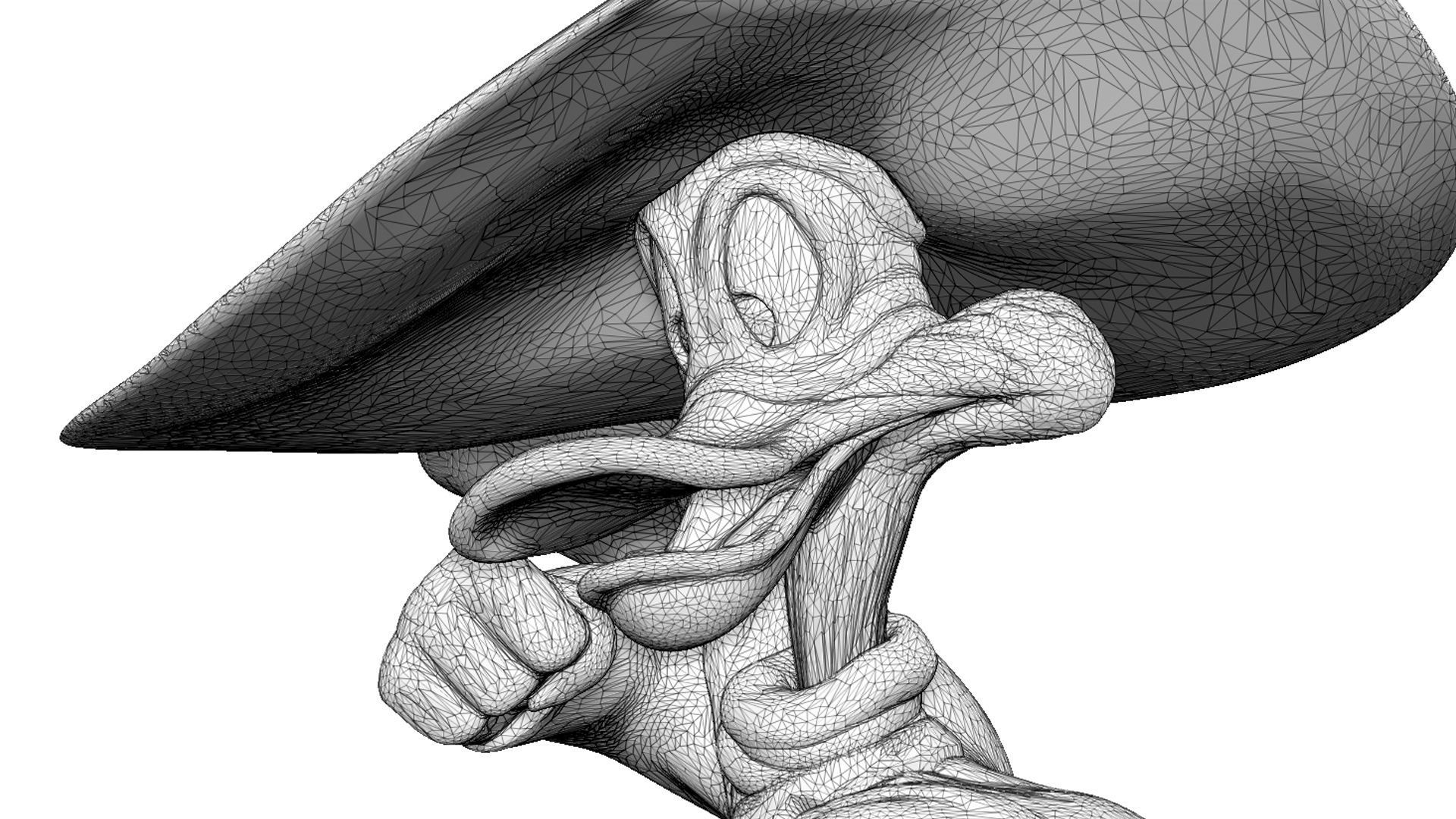 DARKWING DUCK FOR 3D PRINT STL 3D print model_20
