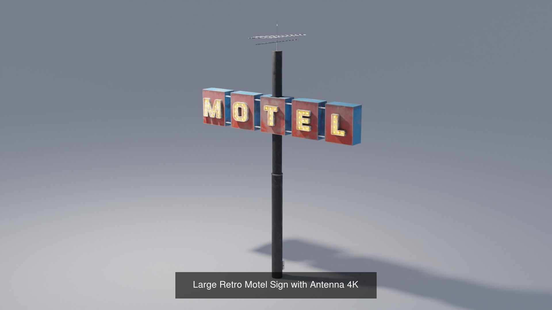 Motel Scene and Props Collection 4K Textures _2