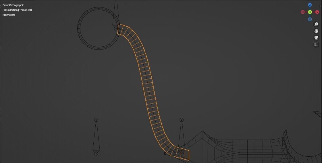Moon Blade Free low-poly 3D model_3