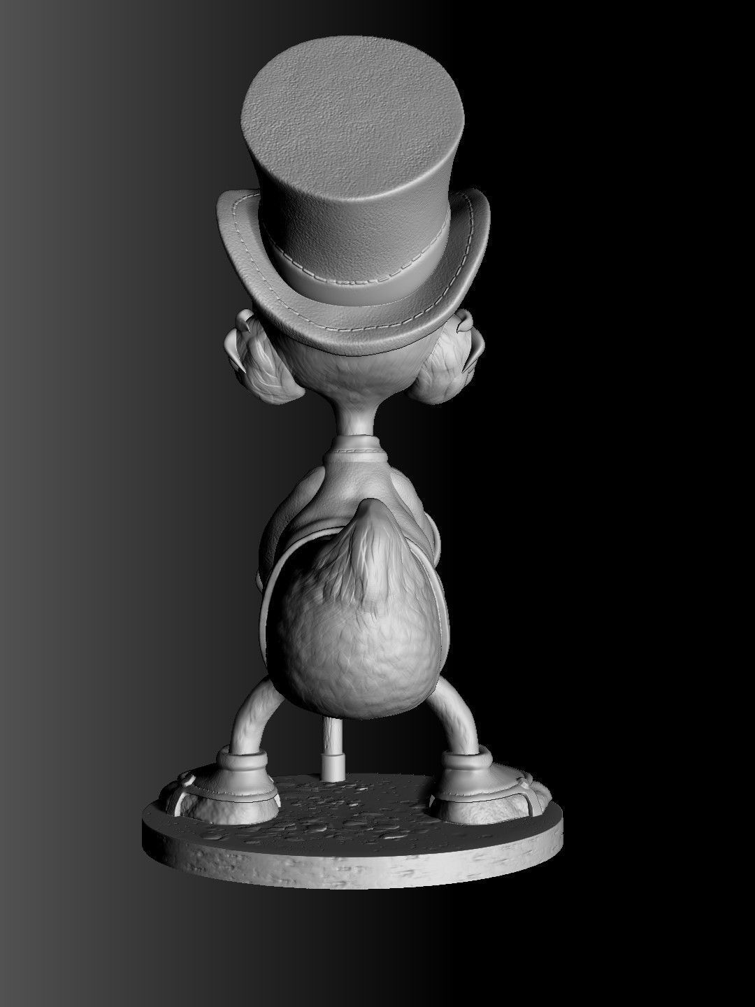 SCROOGE McDuck for 3D printing 2 OPTIONS 3D print model_35