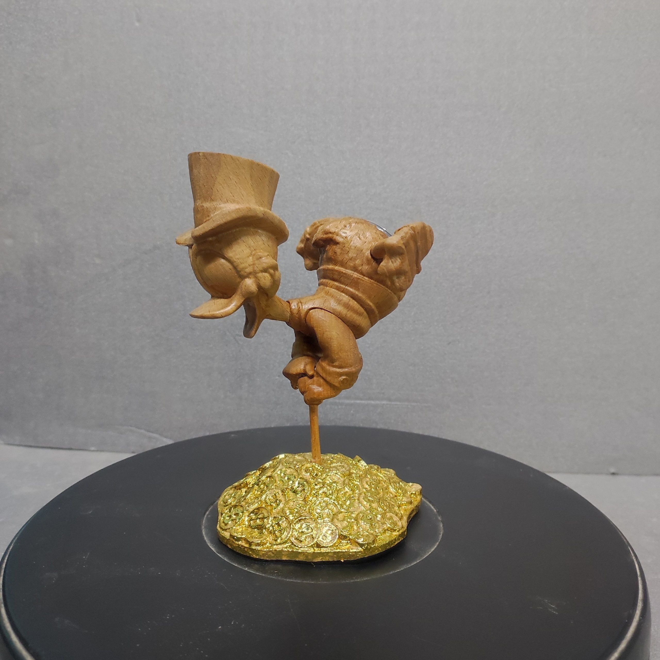 SCROOGE McDuck for 3D printing 2 OPTIONS 3D print model_1