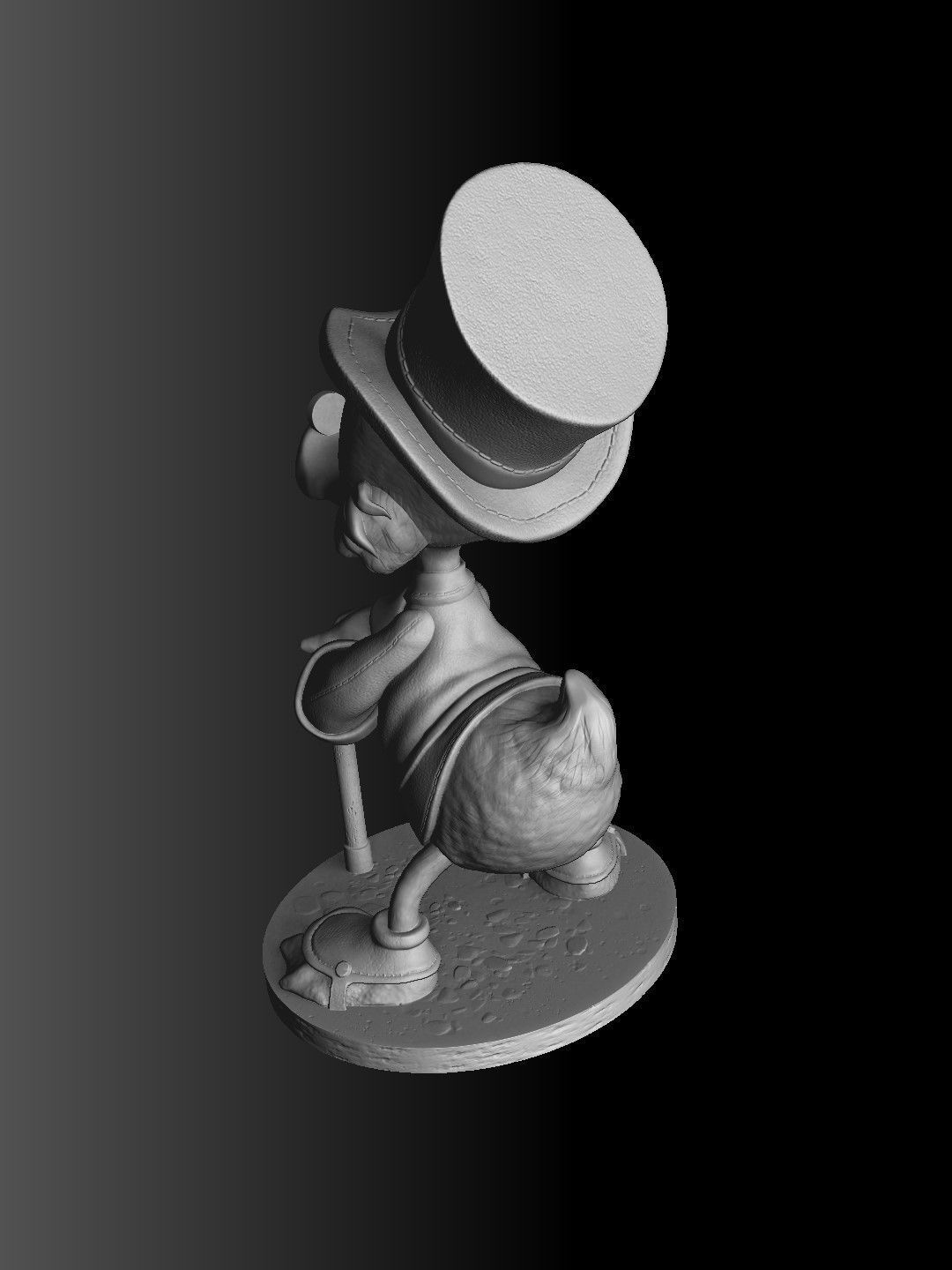 SCROOGE McDuck for 3D printing 2 OPTIONS 3D print model_29