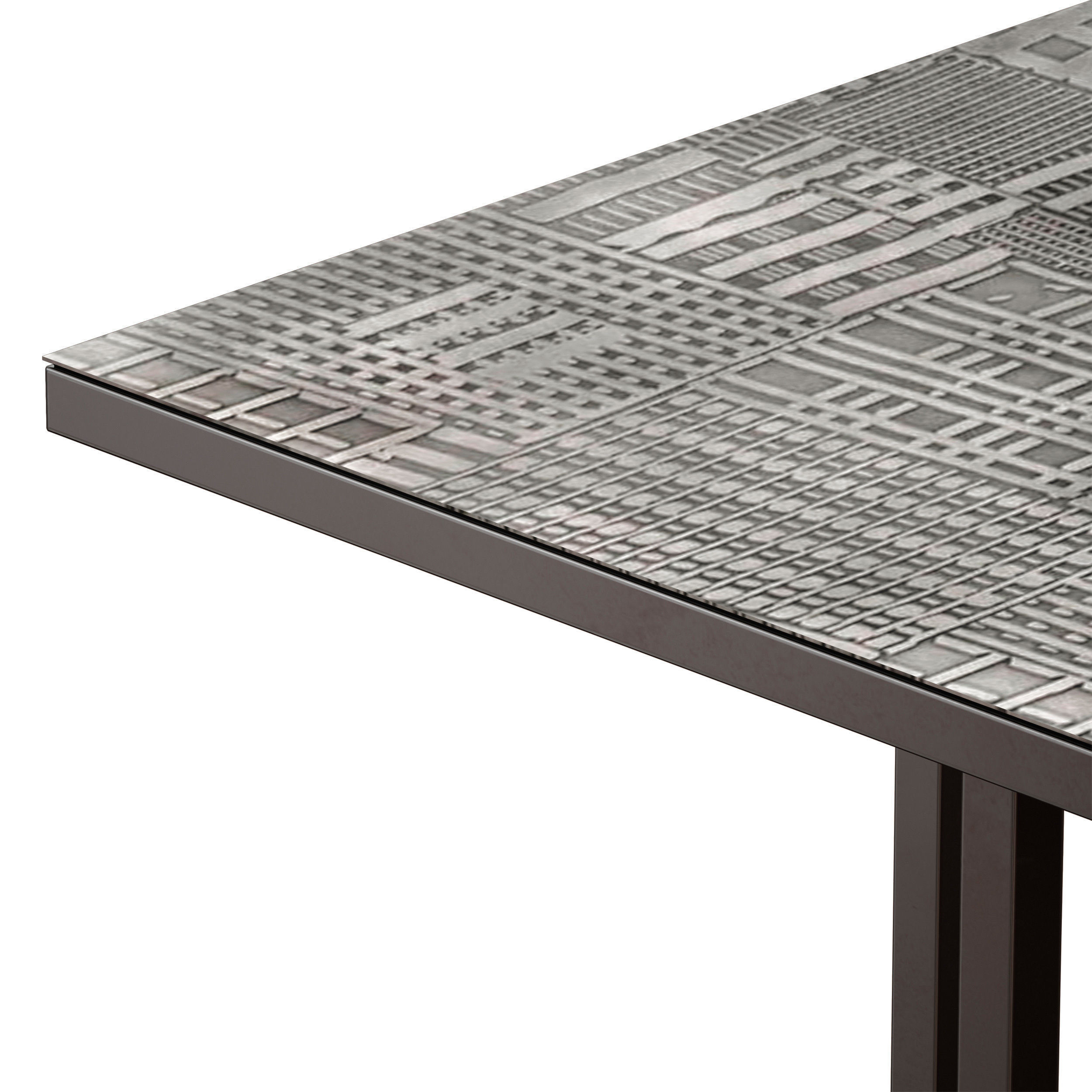 Square coffee table Aiko Lambert 3D model_8