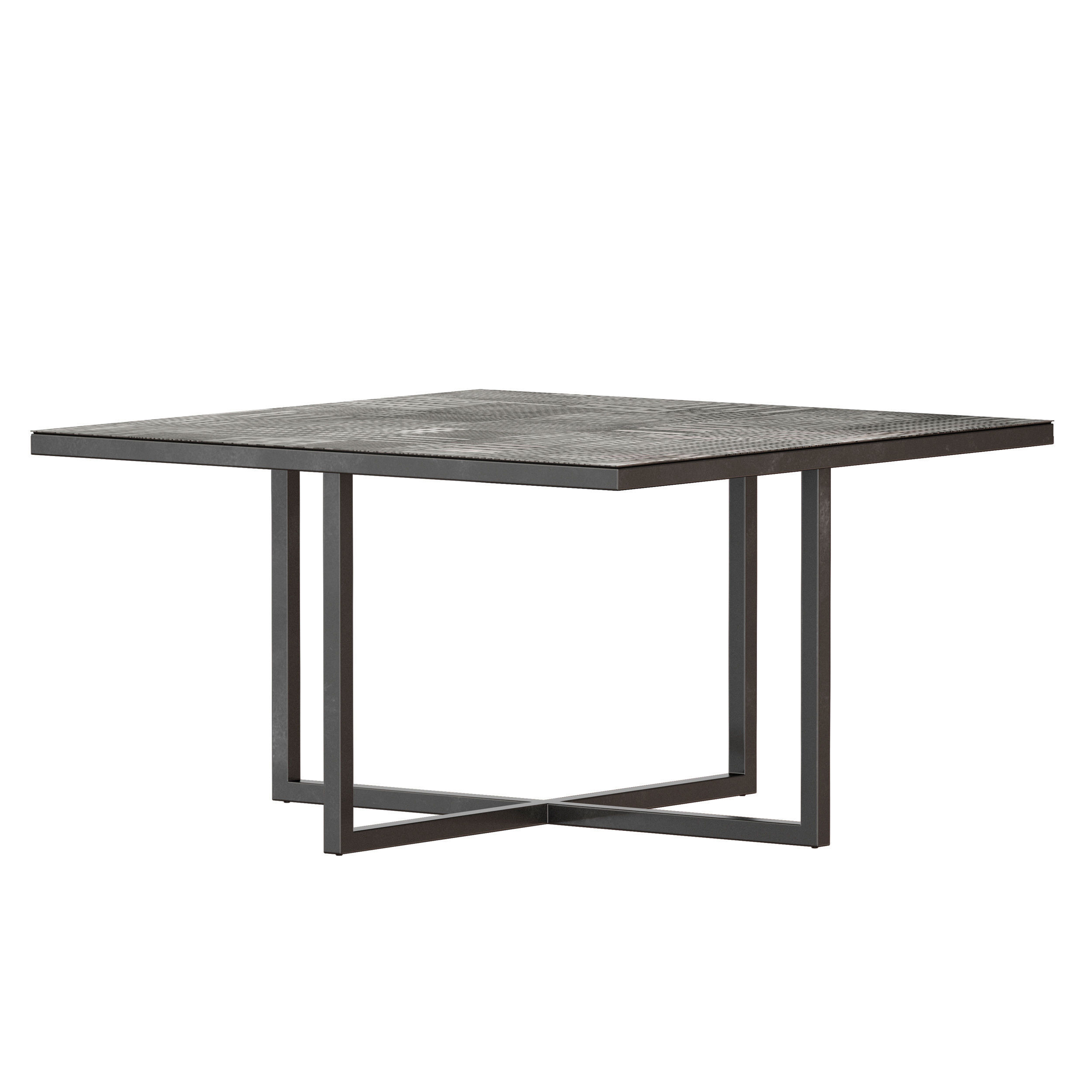 Square coffee table Aiko Lambert 3D model_2