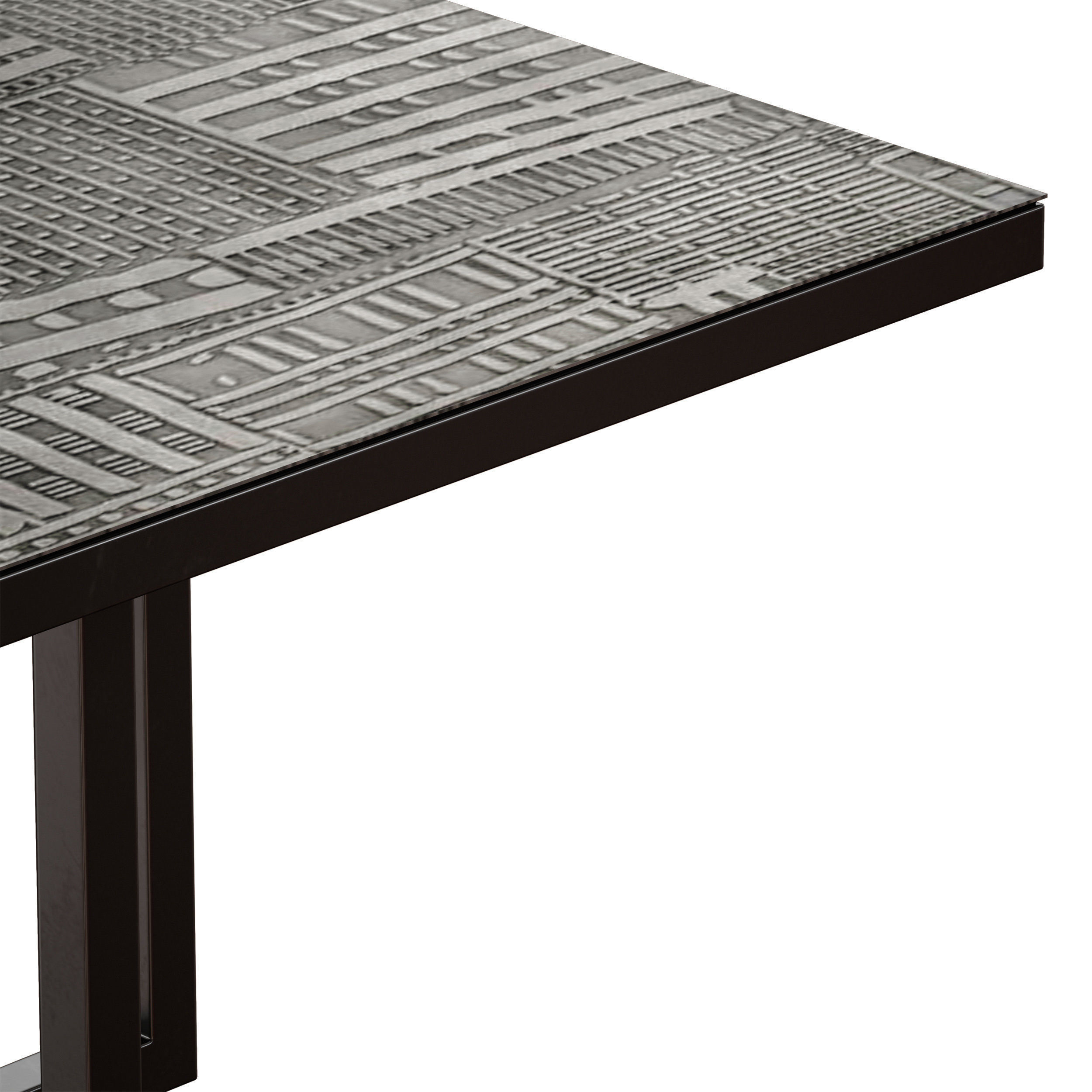 Square coffee table Aiko Lambert 3D model_9