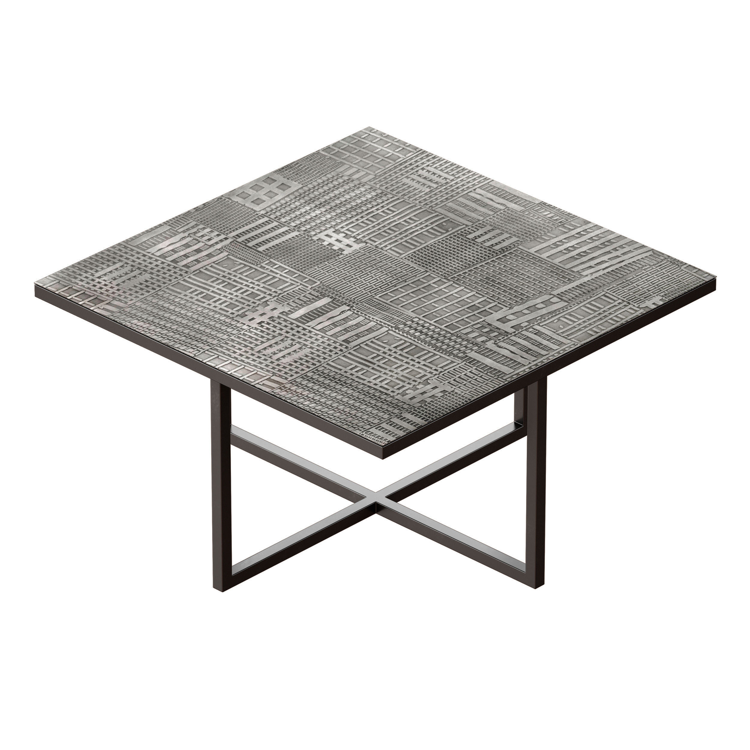 Square coffee table Aiko Lambert 3D model_7